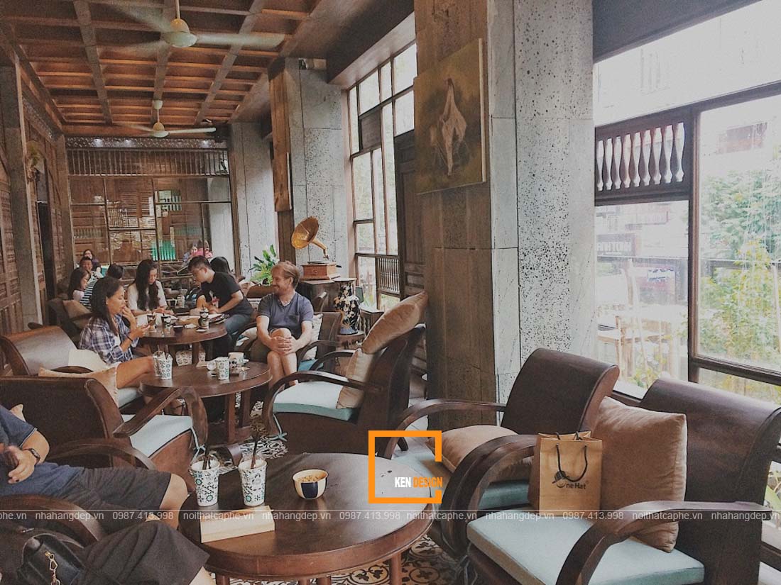 thiết kế quán cafe phong cách cổ điển